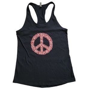 Tank Top Muscle Shirt Women's Sleeveless Travel Las Vegas Distressed Graphic